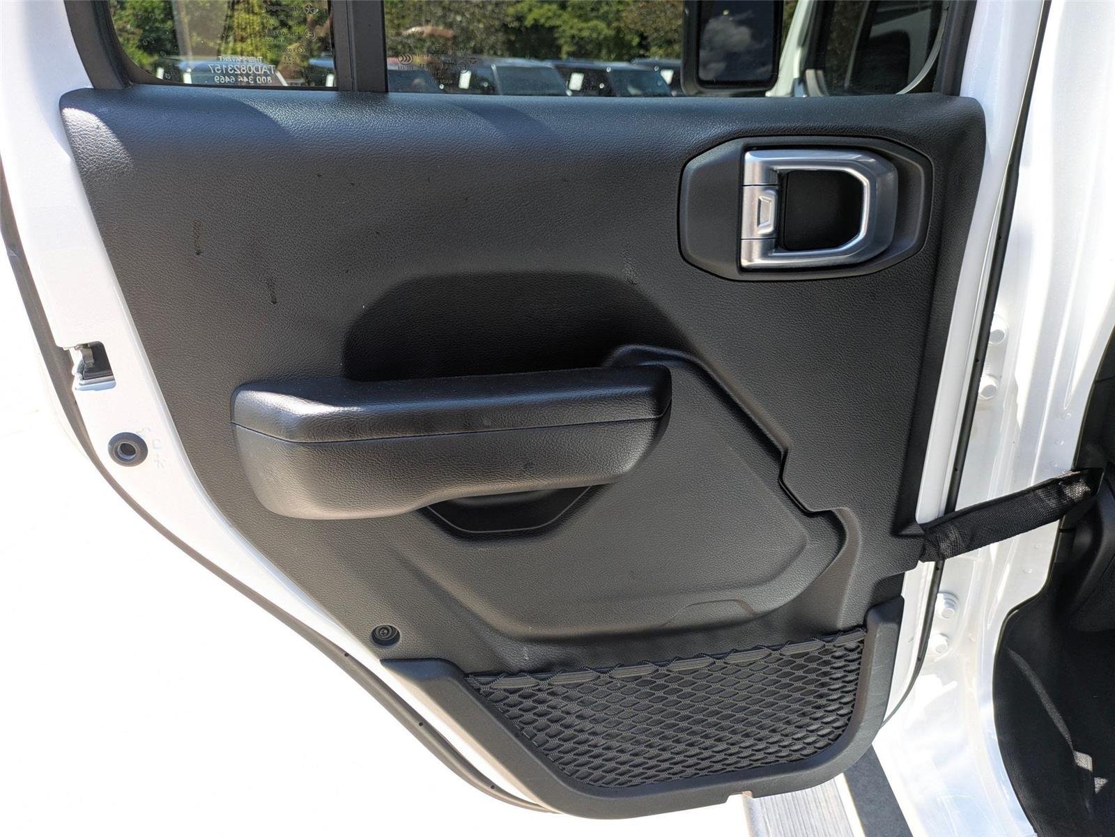 Used 2021 Bright White Clearcoat Jeep Unlimited Sport S image 24