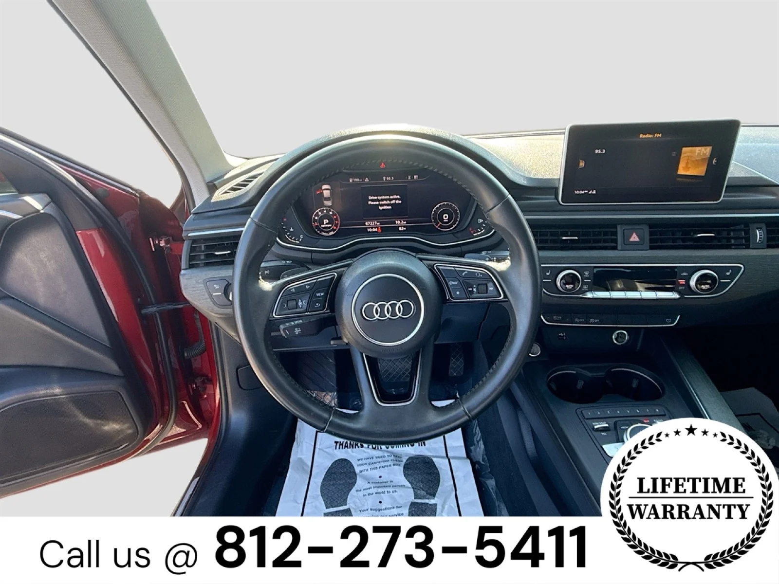 Used 2018 Matador Red Metallic Audi Premium image 11