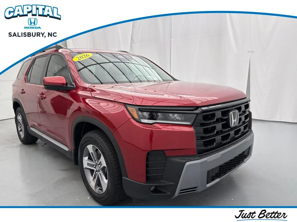 New 2026 Radiant Red Metallic II Honda EX-L image 1