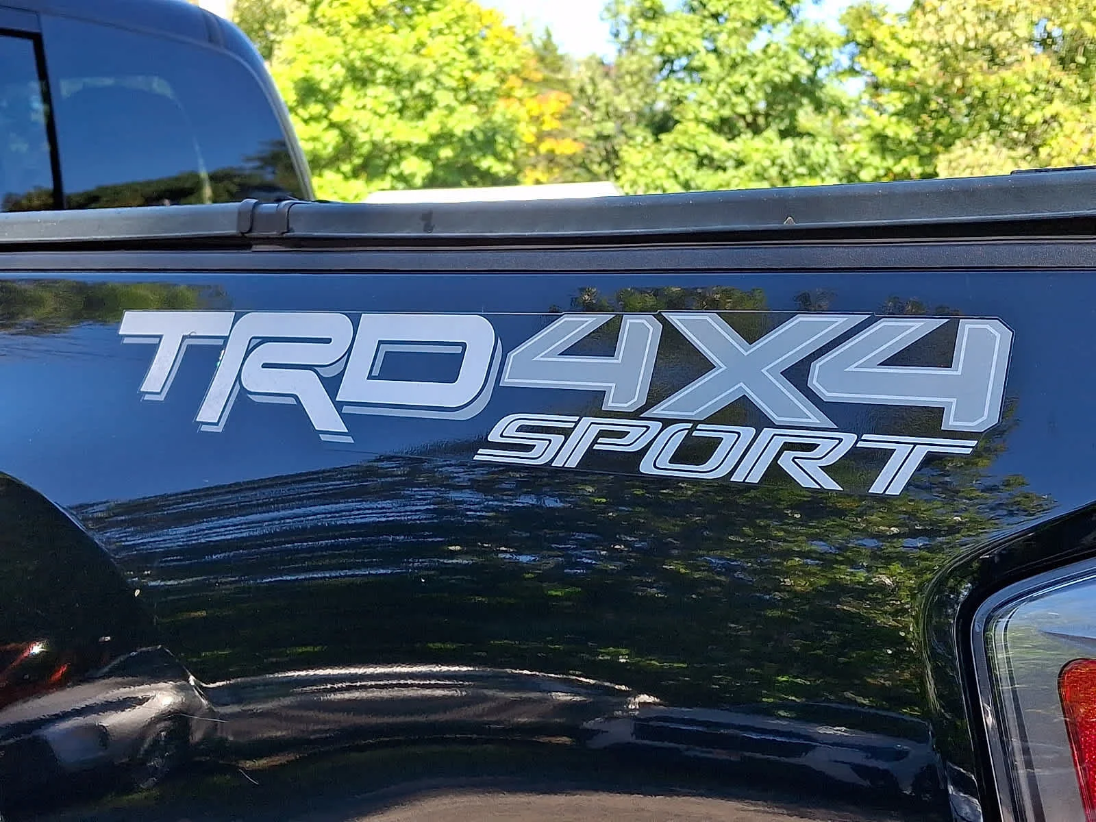 Used 2020 Midnight Black Metallic Toyota TRD Sport image 13
