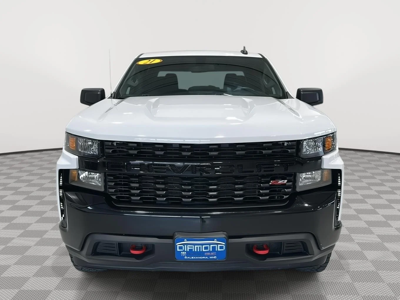 Used 2021 SUMMIT WHITE Chevrolet Custom Trail Boss image 9