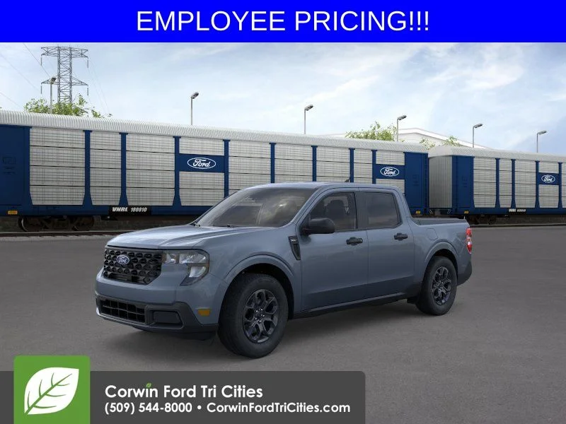 New 2026 Azure Gray Metallic Tri-Coat Ford XLT image 2