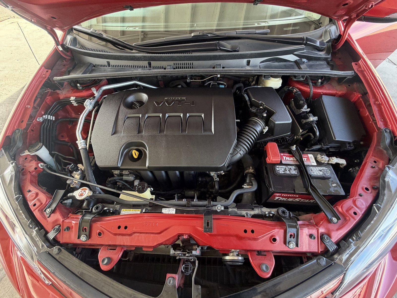 Certified Used 2017 Barcelona Red Metallic Toyota XSE image 24