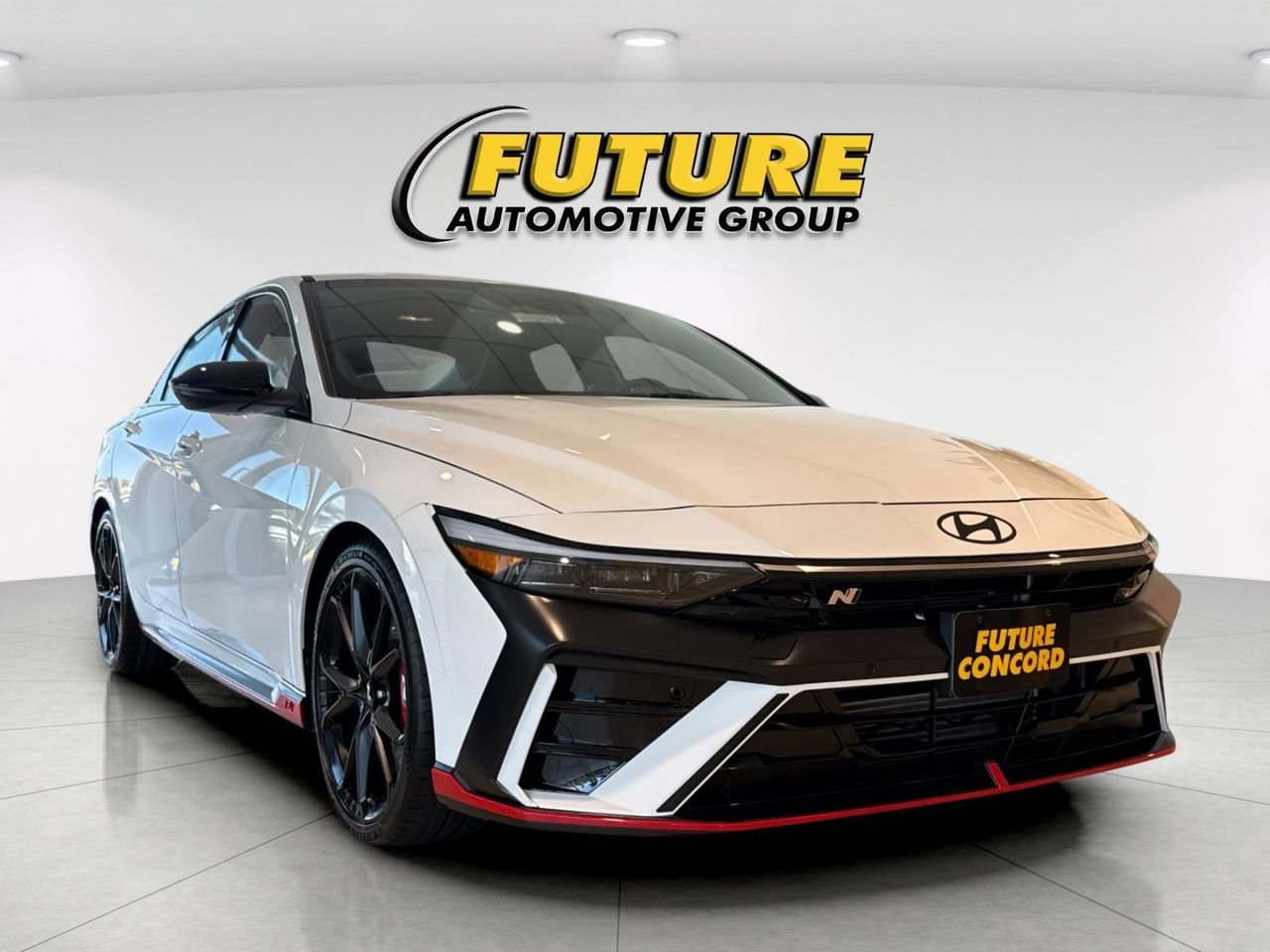 New 2026 White Hyundai Sedan image 1