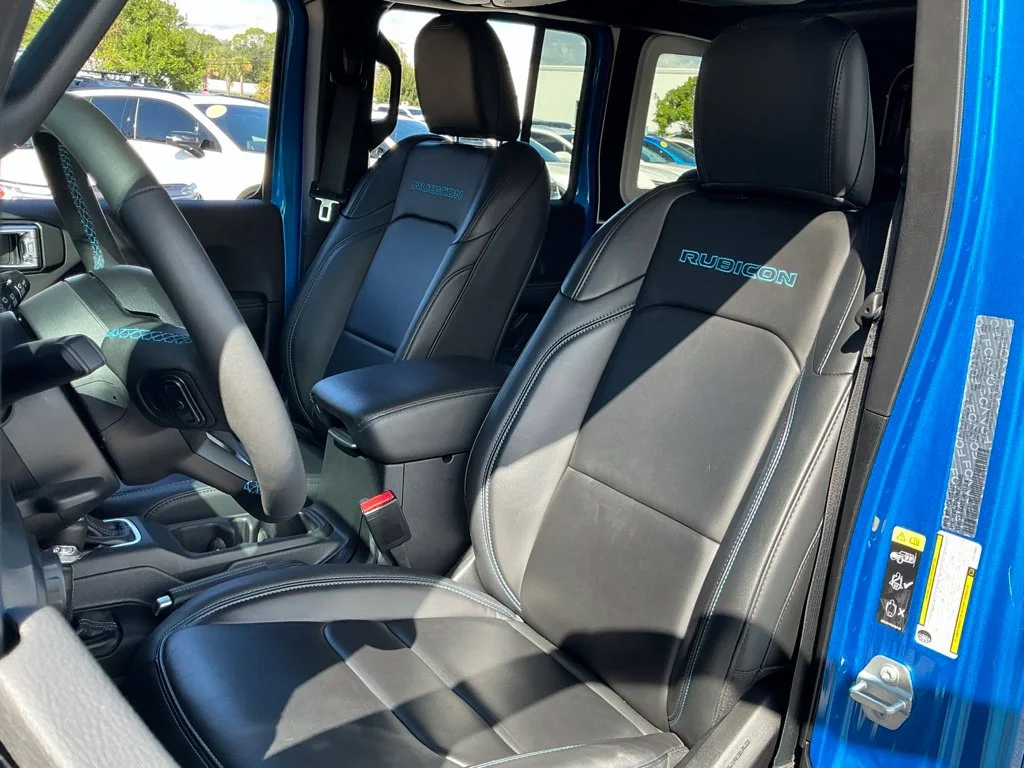Used 2024 Blue Jeep Rubicon 4xe image 34