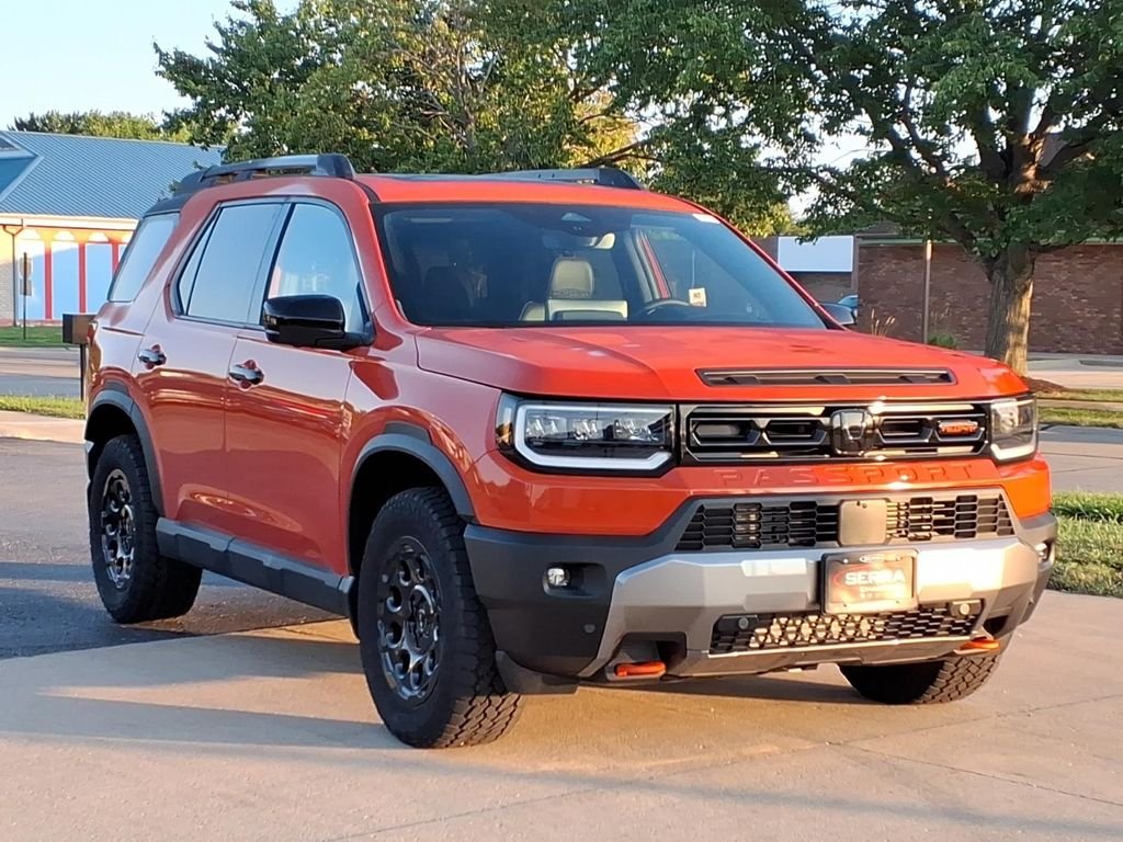 New 2026 Sunset Orange Honda TrailSport Elite Blackout image 14