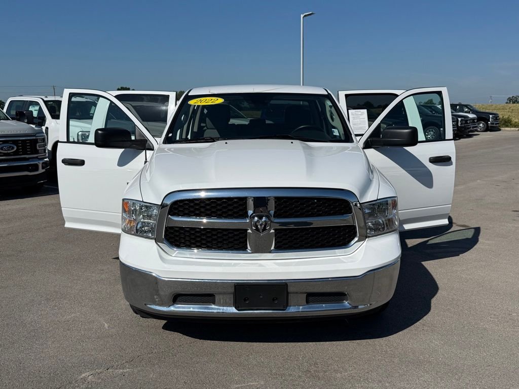 Used 2022 Bright White Clearcoat Ram SLT image 21