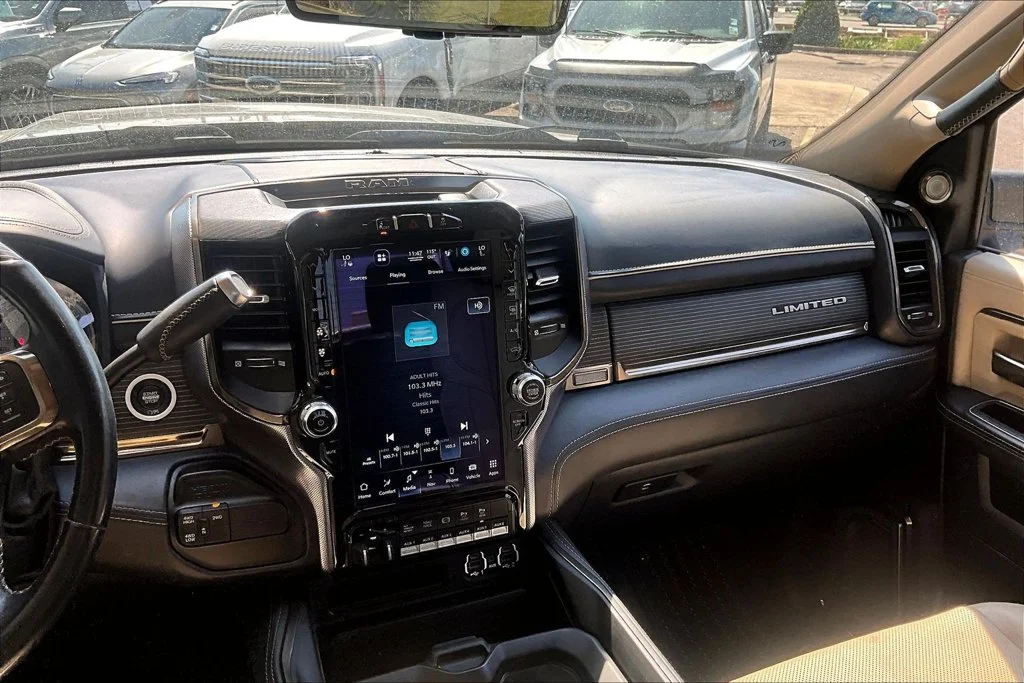 Used 2022 Granite Crystal Clearcoat Metallic Ram Limited image 5