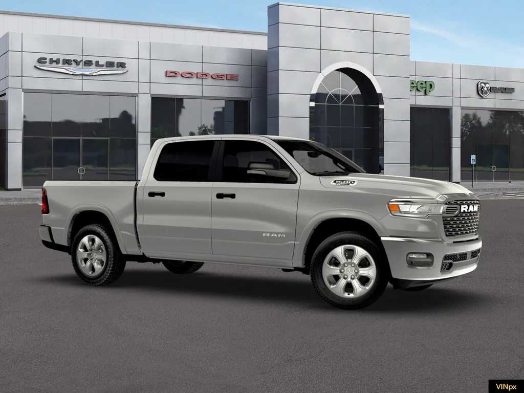 New 2026 Silver Zynith Exterior Paint RAM Big Horn/Lone Star image 9