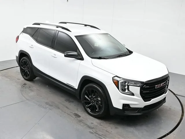 Used 2023 SUMMIT WHITE GMC SLT image 34