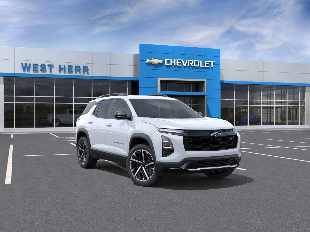 New 2027 Polar White Tricoat Chevrolet RS image 1