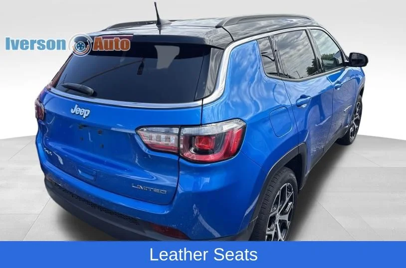 Used 2024 Hydro Blue Jeep Limited image 5