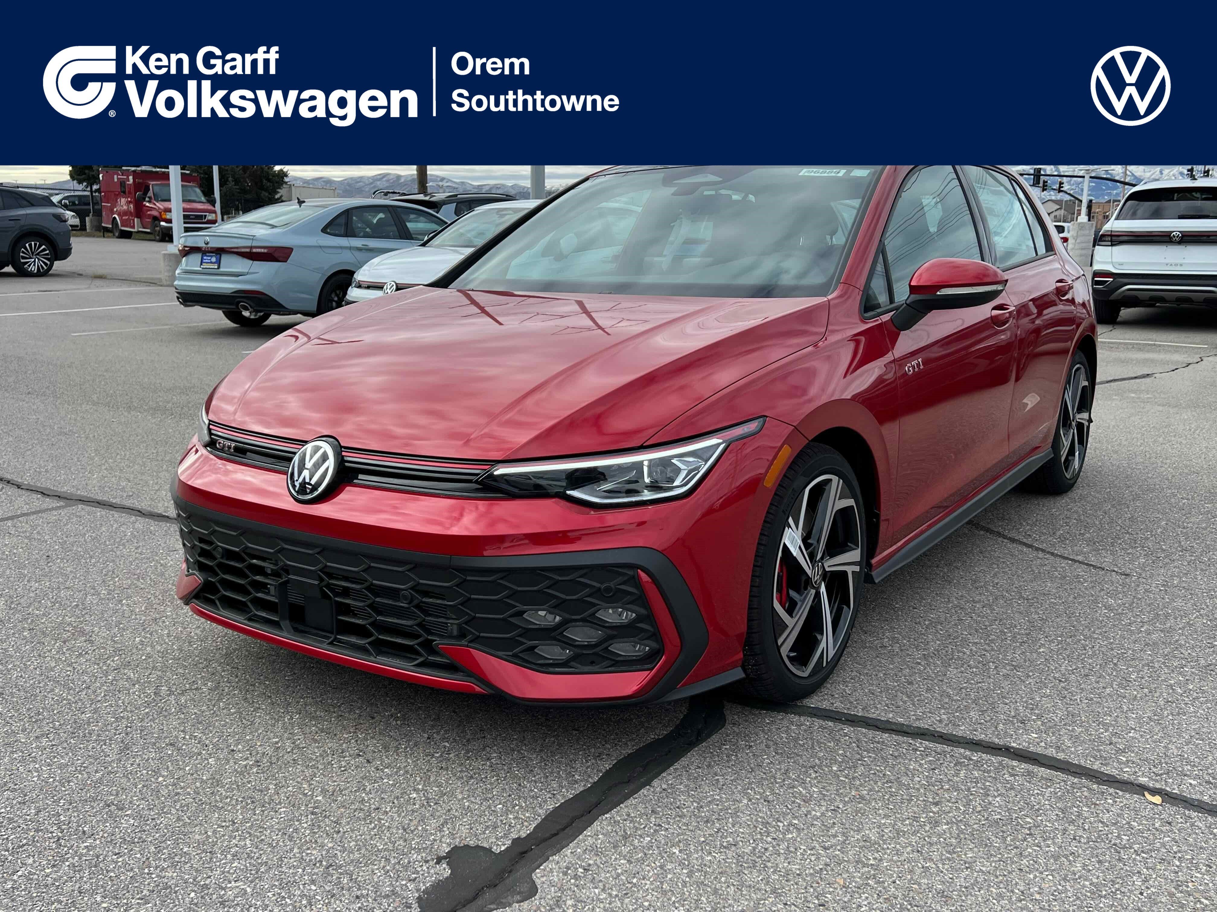 New 2026 Red Volkswagen SE image 1