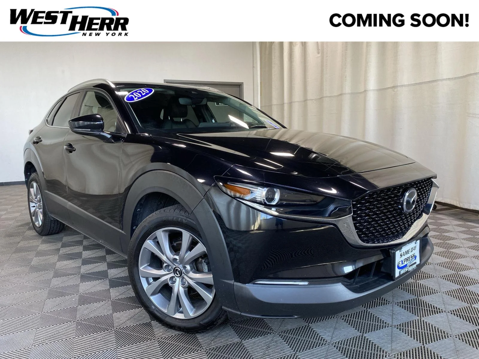 Used 2020 Jet Black Mazda Preferred image 1