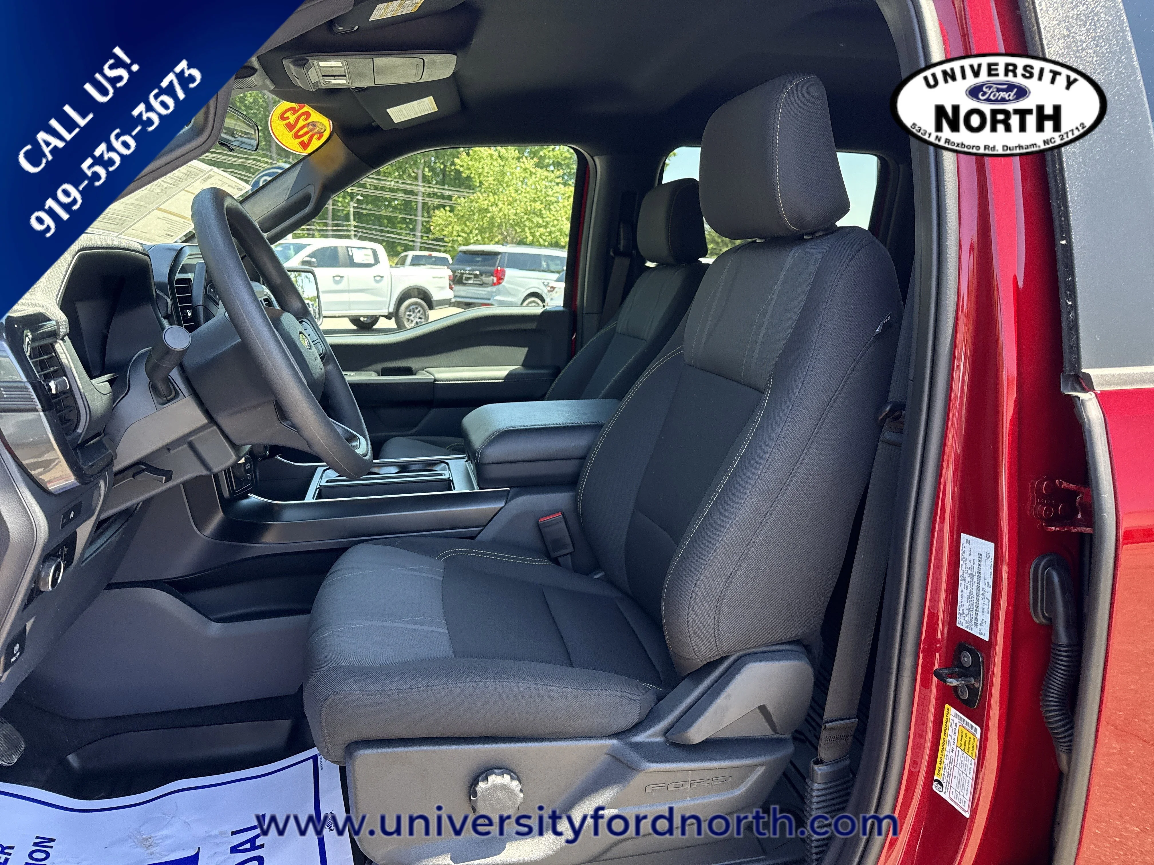 Used 2025 Rapid Red Metallic Tinted Clearcoat Ford STX image 15