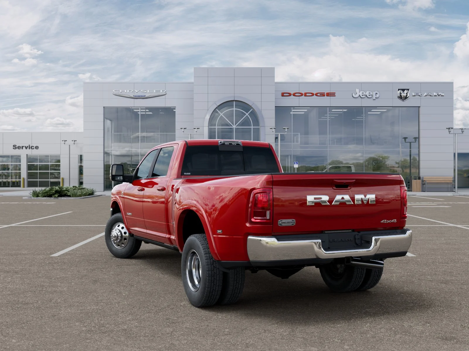 New 2026 Flame Red Clear-Coat Exterior Paint RAM Limited image 12