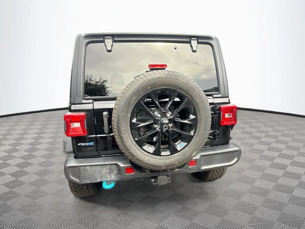 Used 2023 Black Jeep Sahara 4xe image 7