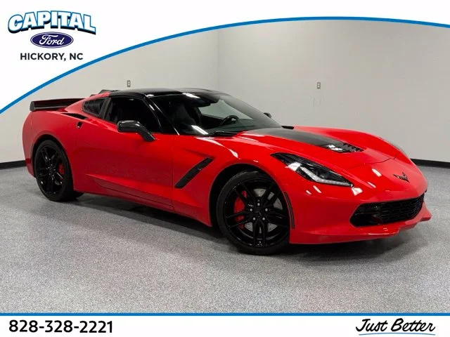 Used 2016 Red Chevrolet Stingray Z51 image 1