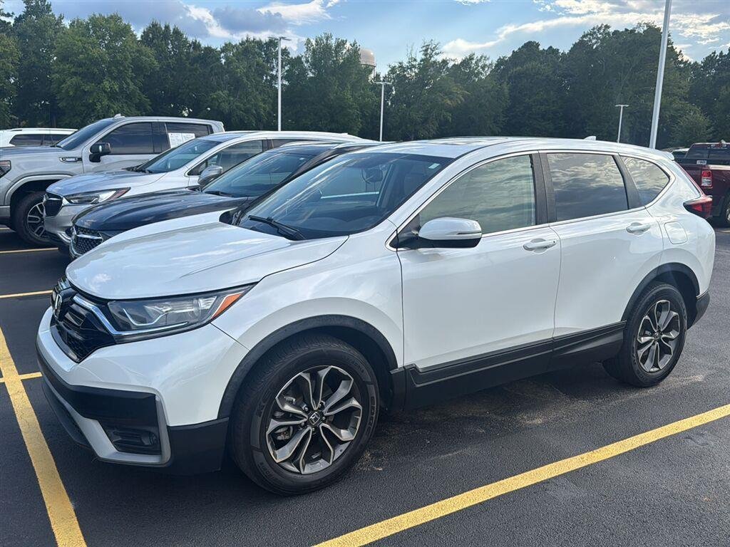 Used 2020 Platinum White Pearl Honda EX-L image 2