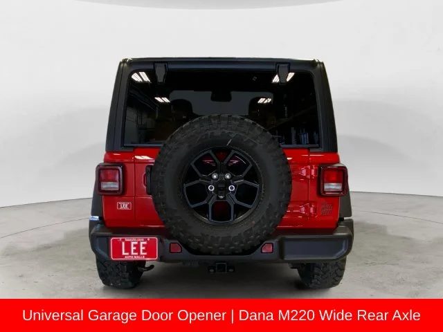 New 2026 Red Jeep Willys image 4
