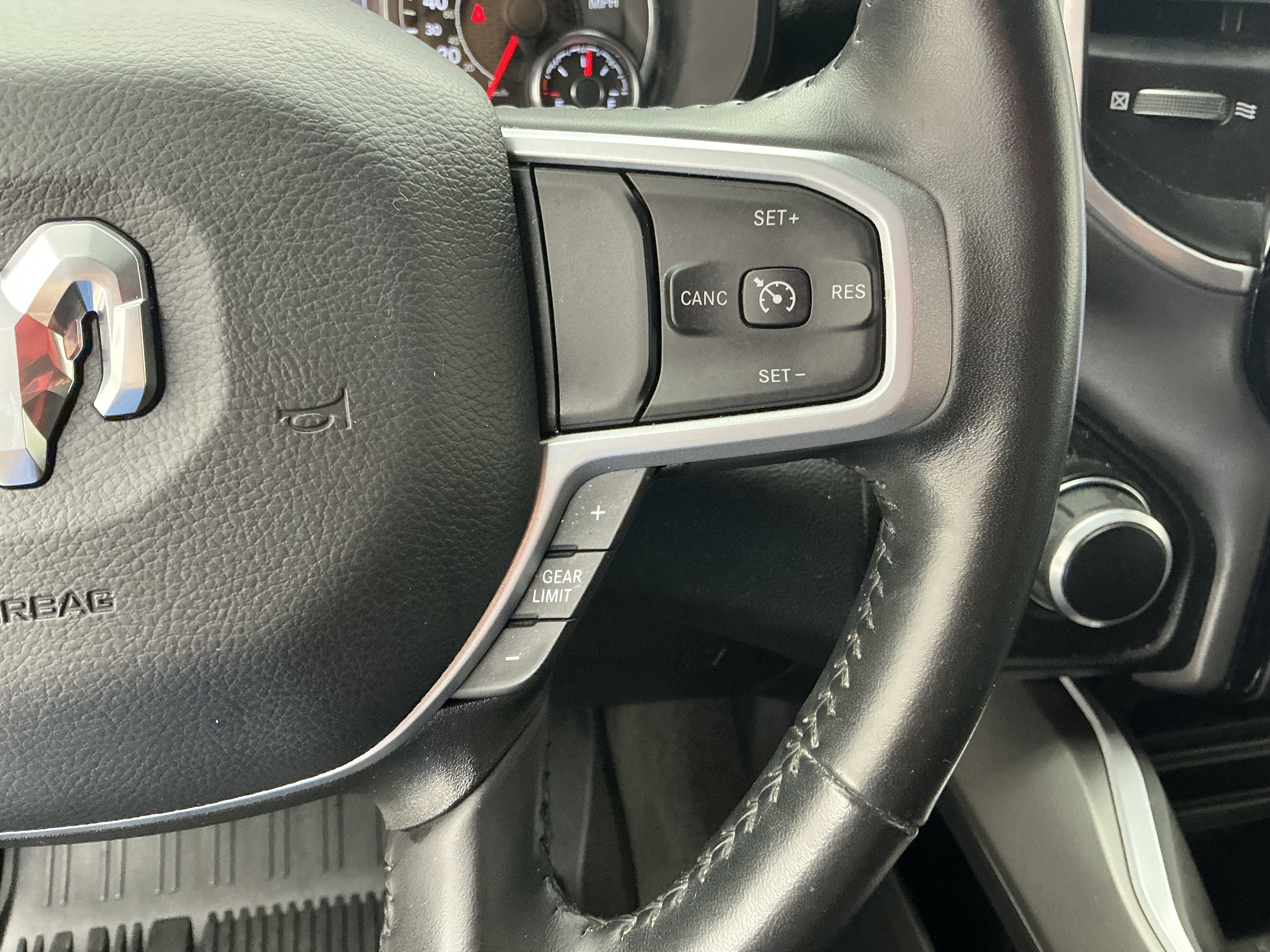 Used 2023 Flame Red Clearcoat Ram Big Horn image 10