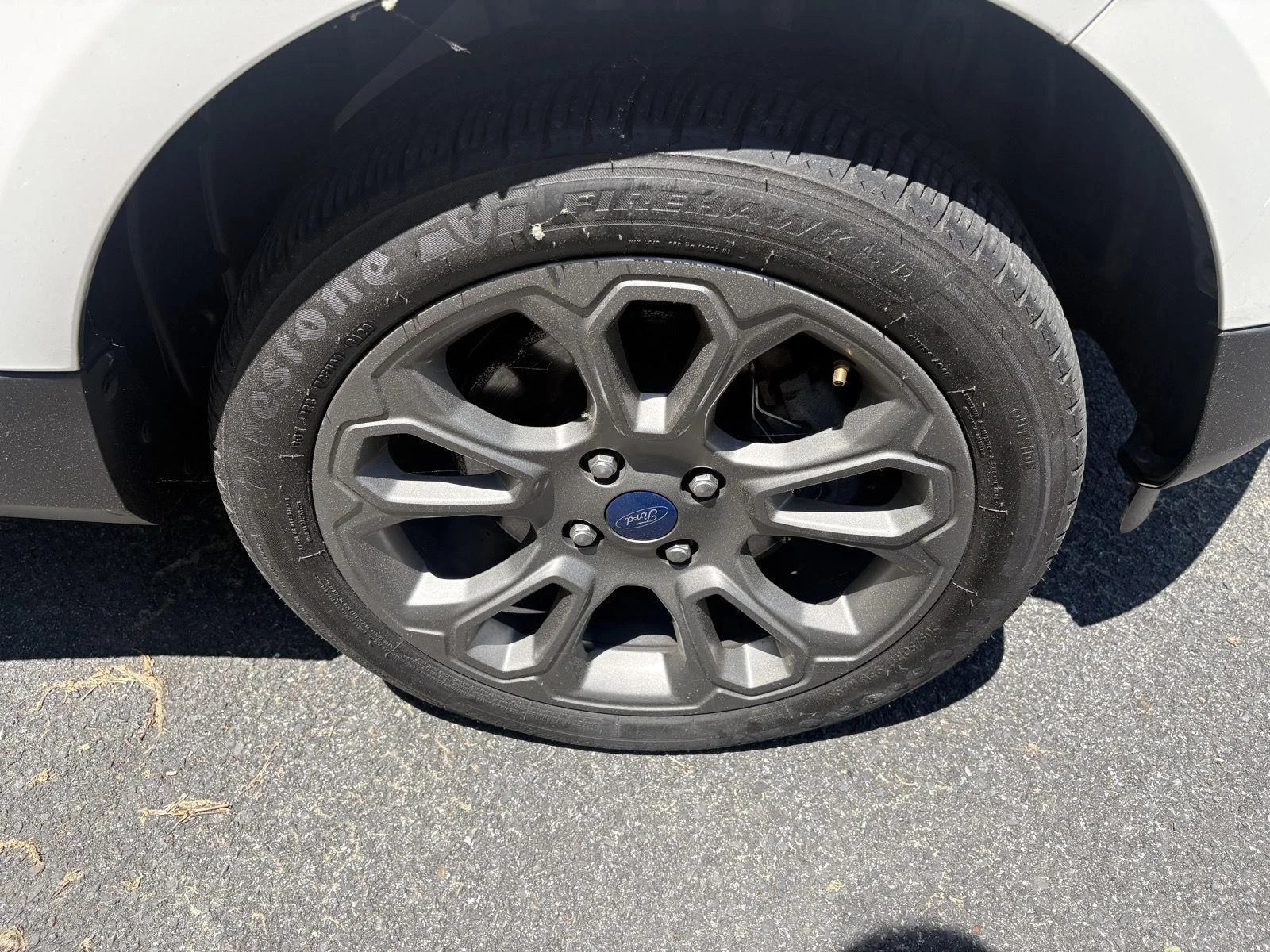 Used 2018 White Platinum Metallic Tri-Coat Ford Titanium image 11