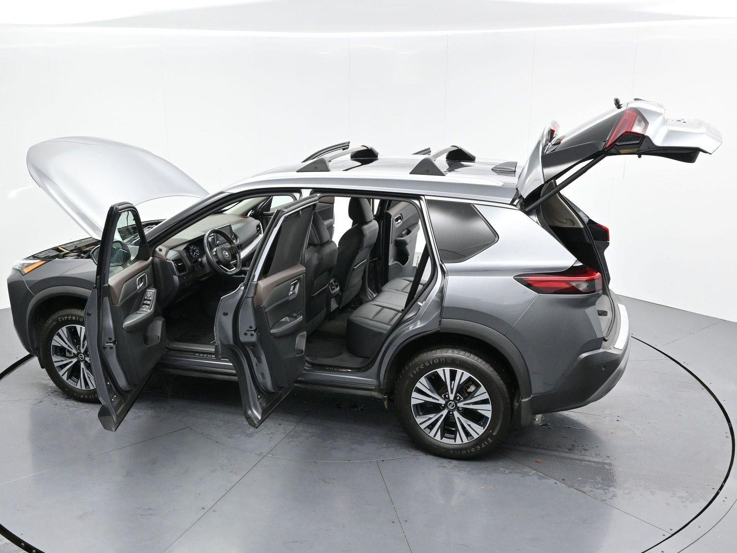 Used 2021 Gun Metallic Nissan SV image 41