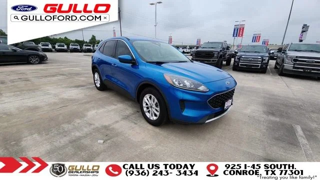 Used 2021 Ford Escape SE with VIN 1FMCU0G64MUA45173 for sale in Conroe, TX