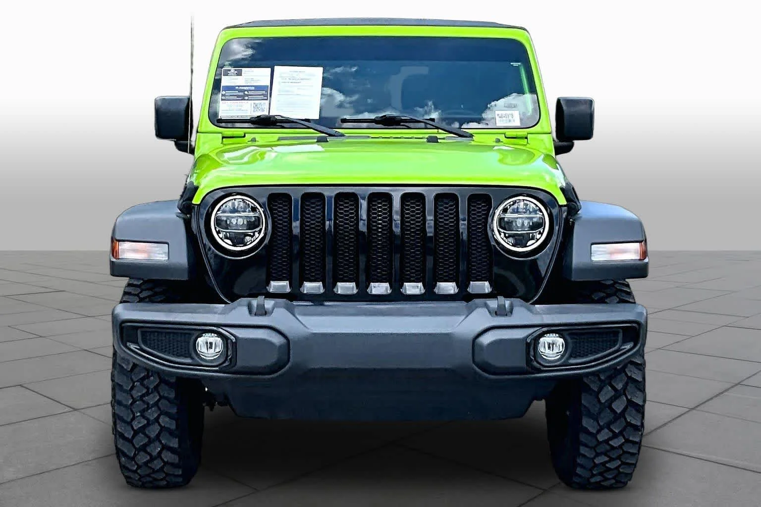 Used 2021 Gecko Clearcoat Jeep Willys image 4