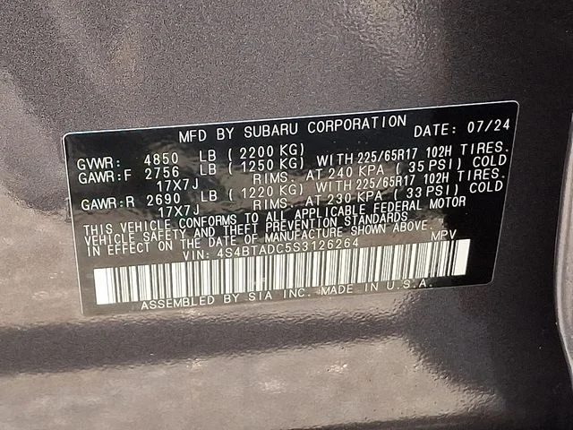 Certified Used 2025 Gray Subaru Premium image 28