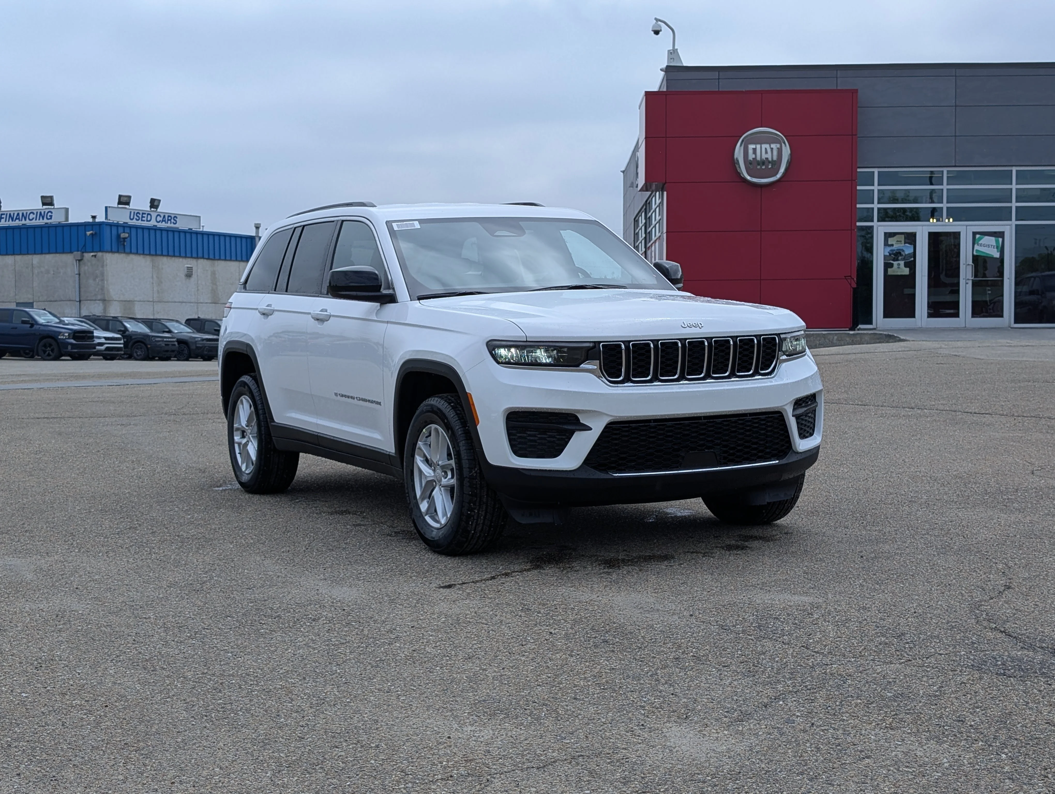 New 2026 Bright White Jeep Laredo image 9