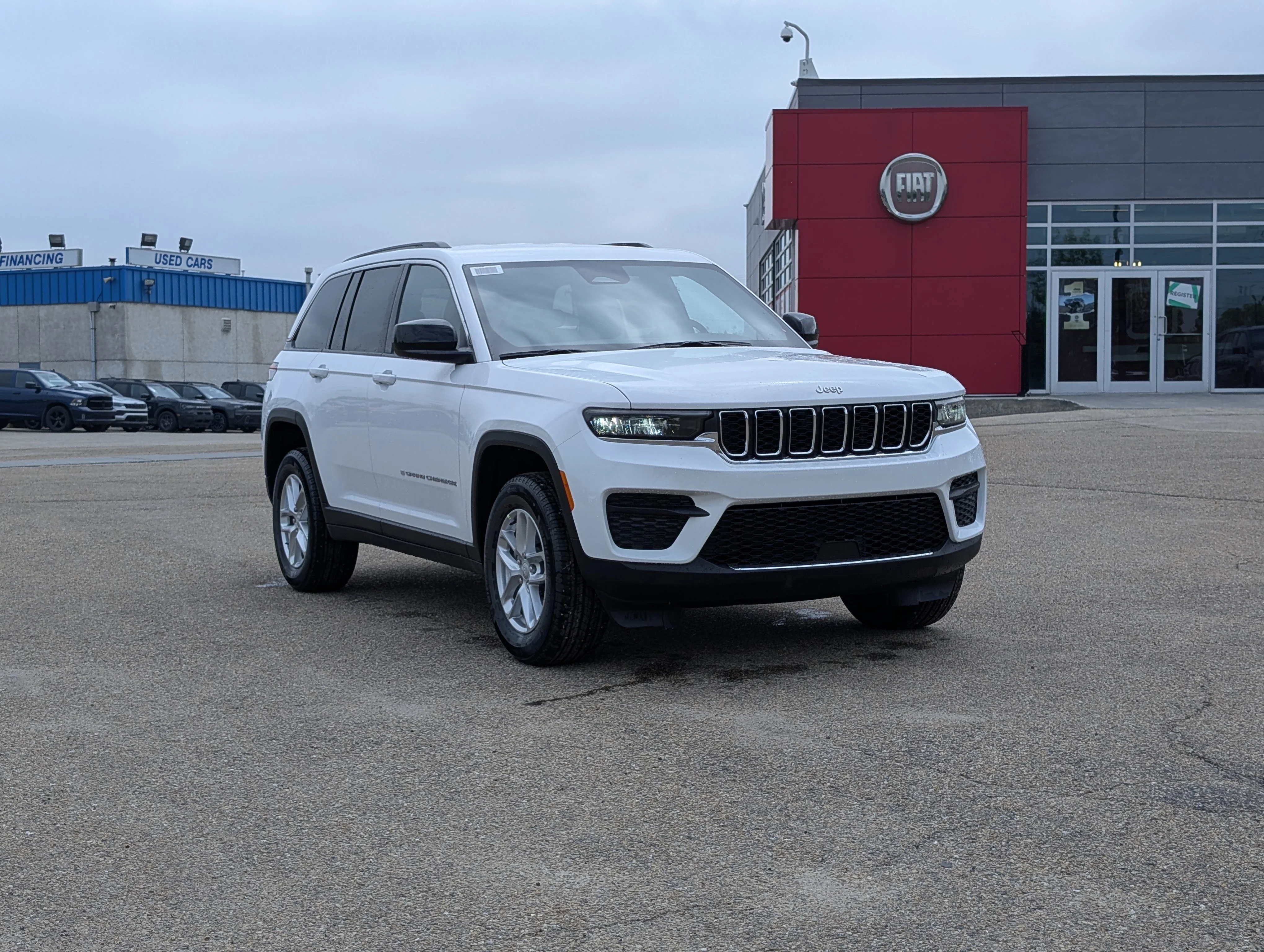 New 2026 Bright White Jeep Laredo image 9