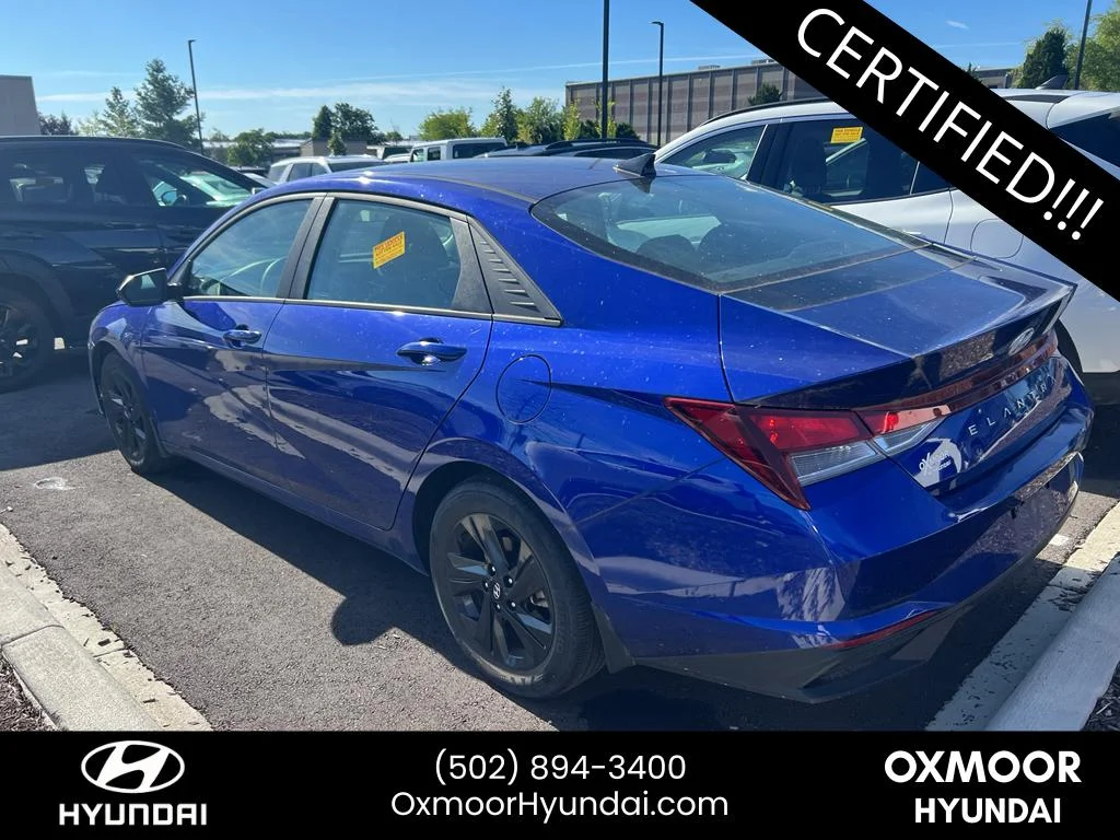 Used 2023 Intense Blue Hyundai SEL image 12