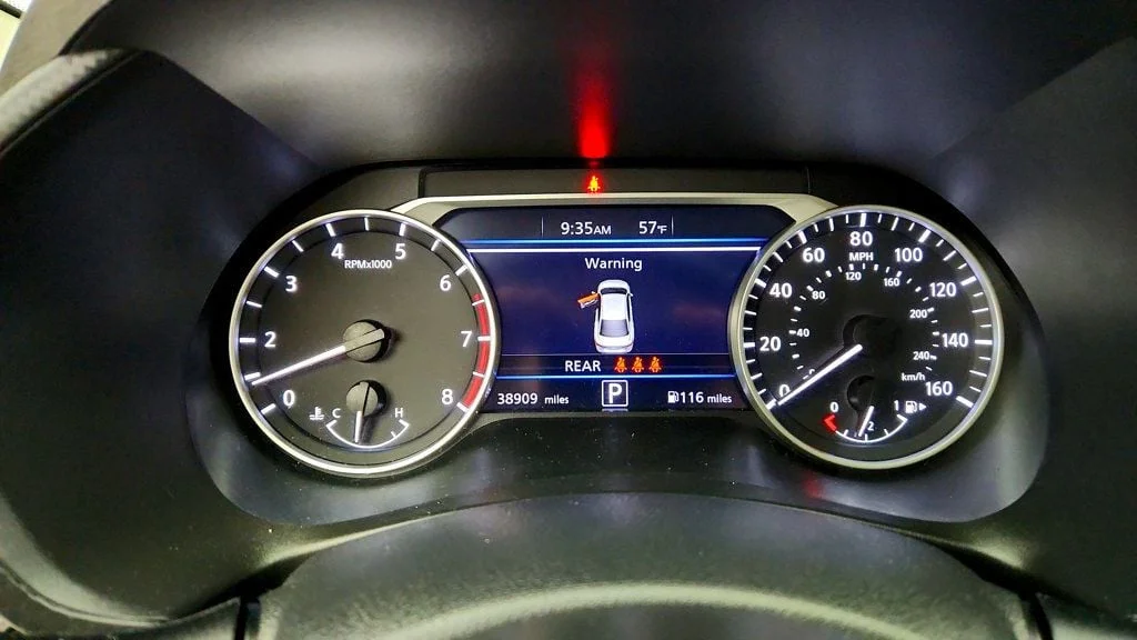 Used 2024 Electric Blue Metallic Nissan SV CVT image 14