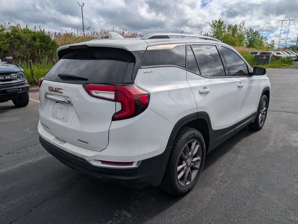 Used 2023 Summit White GMC SLT image 8