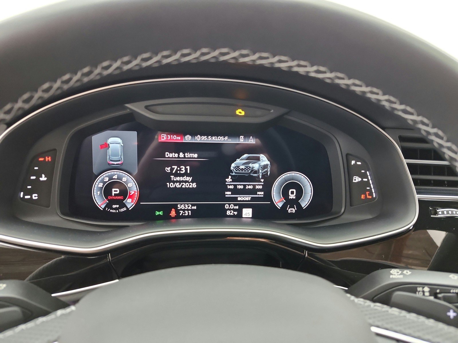 Used 2025 Daytona Gray Pearl Effect Audi Premium Plus image 12