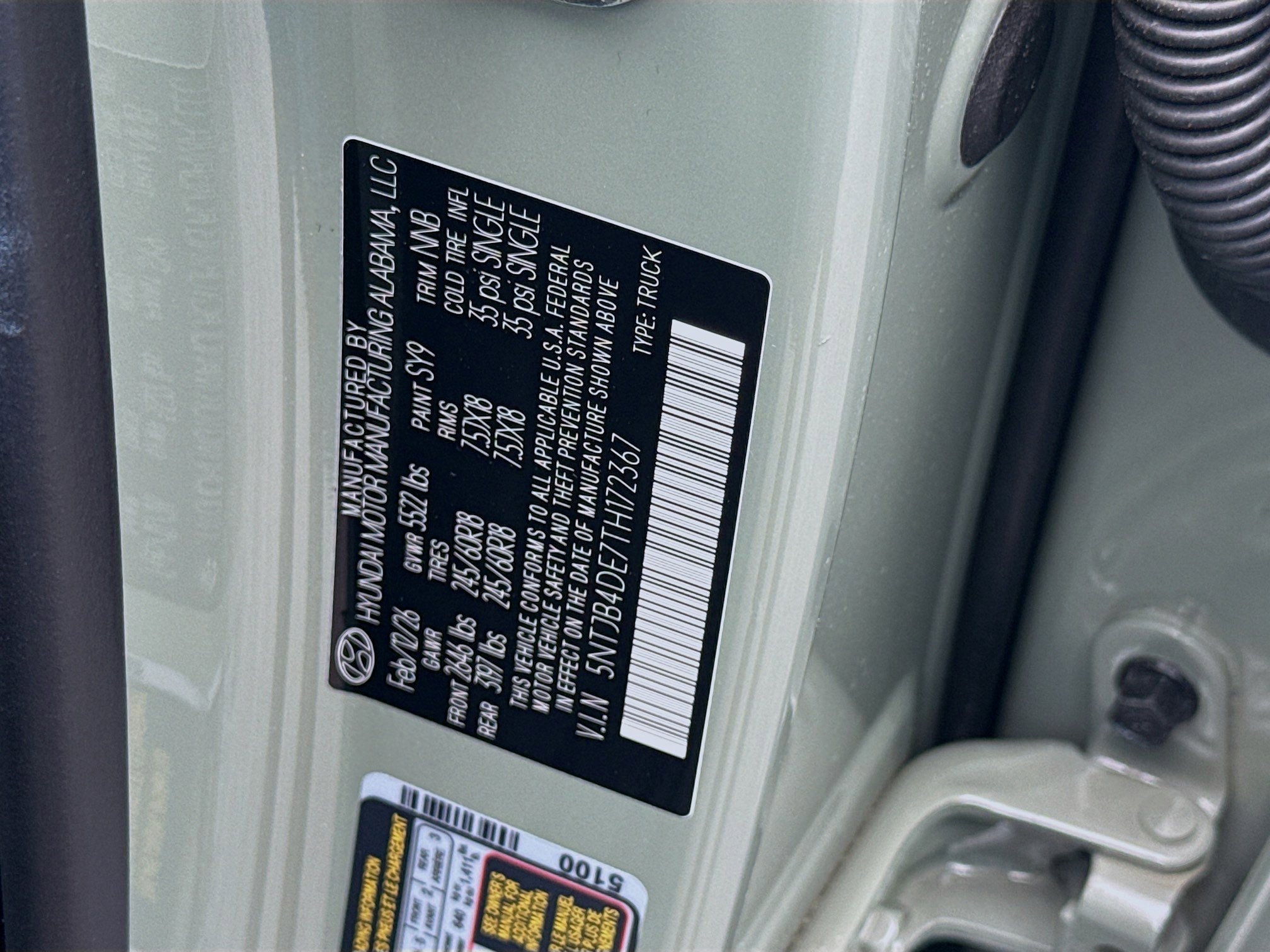 New 2026 Sage Gray Hyundai SEL FWD image 46