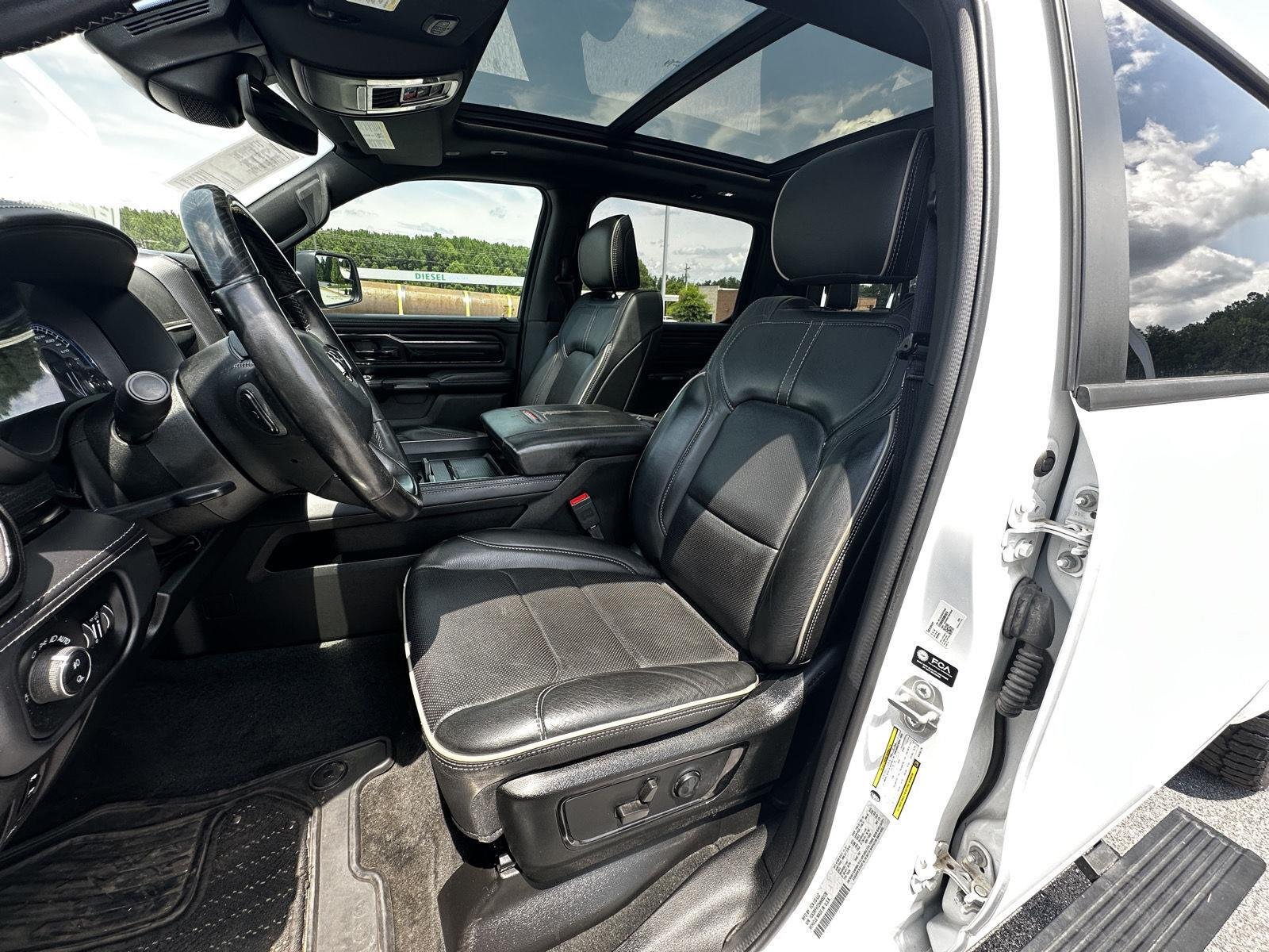 Used 2022 Bright White Clearcoat Ram Limited image 8