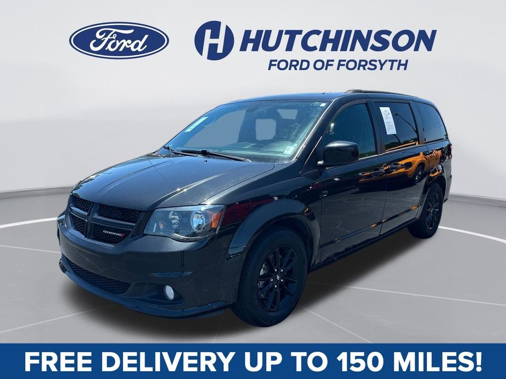 Brilliant Black Crystal Pearlcoat 2020 Dodge Grand Caravan SE Plus FWD Minivan Front-Wheel Drive
