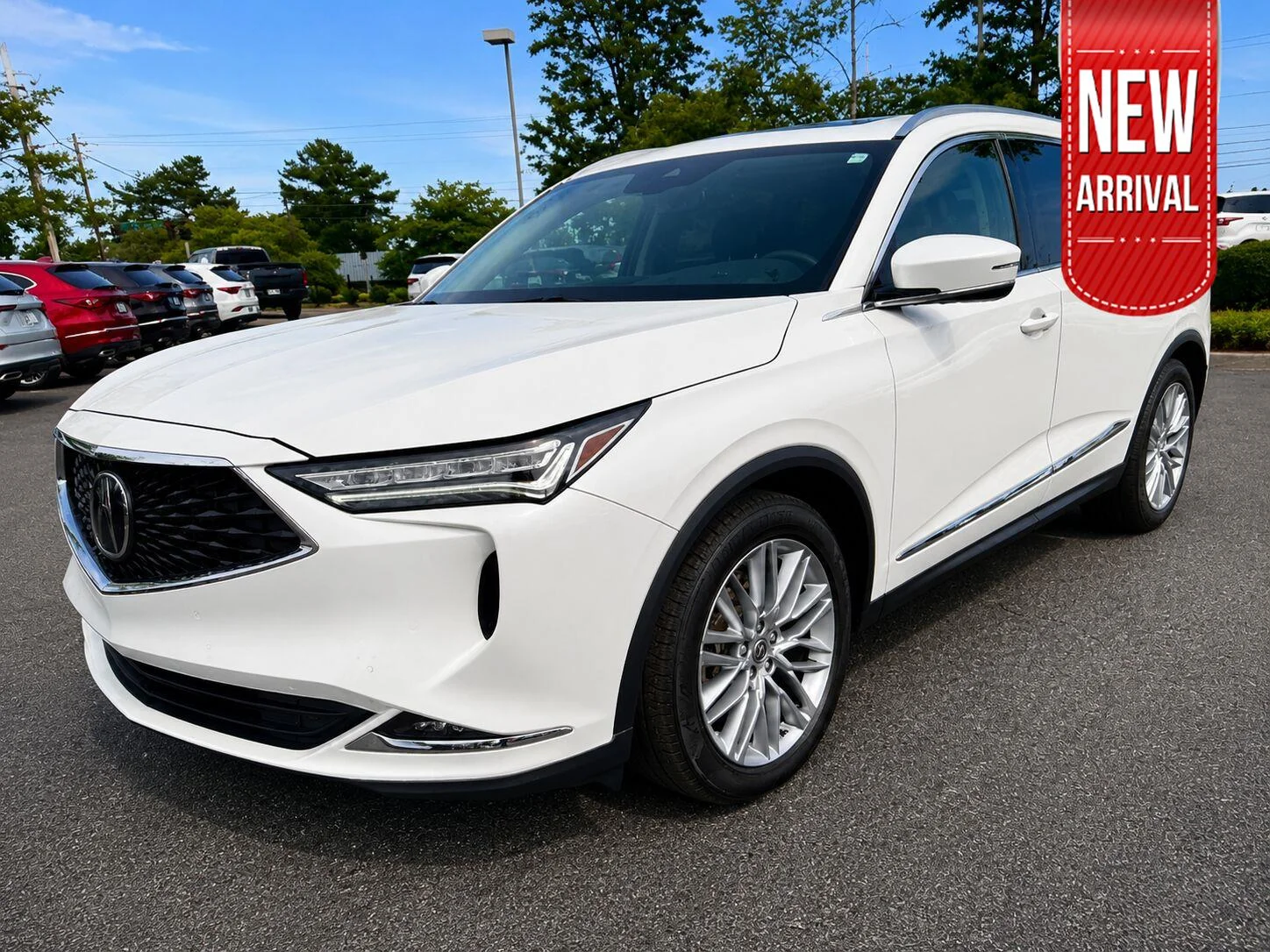 Used 2023 Platinum White Pearl Acura w/Advance Package image 1
