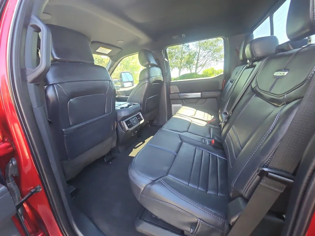 Used 2025 Red Ford Platinum image 43