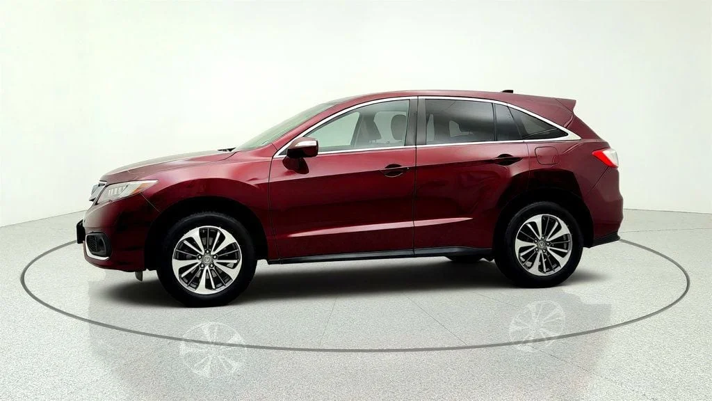Used 2018 Basque Red Pearl II Acura AWD w/Advance Pkg image 8