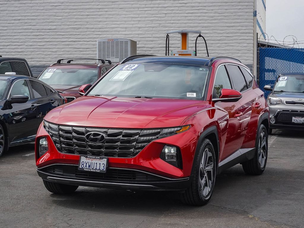 Used 2022 Red Hyundai Limited image 4