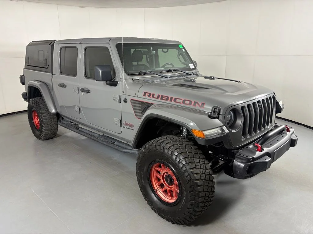 Used 2021 Gray Jeep Rubicon image 2