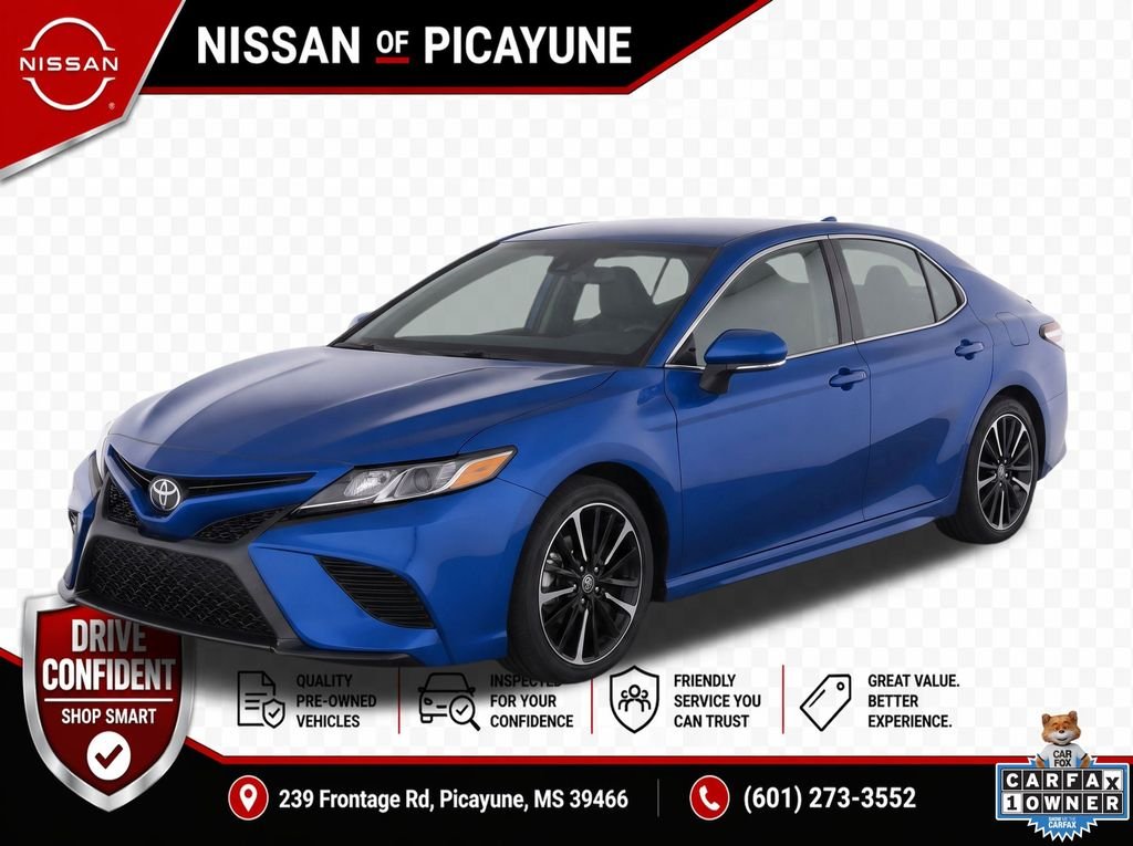Used 2020 Blue Toyota XSE image 1