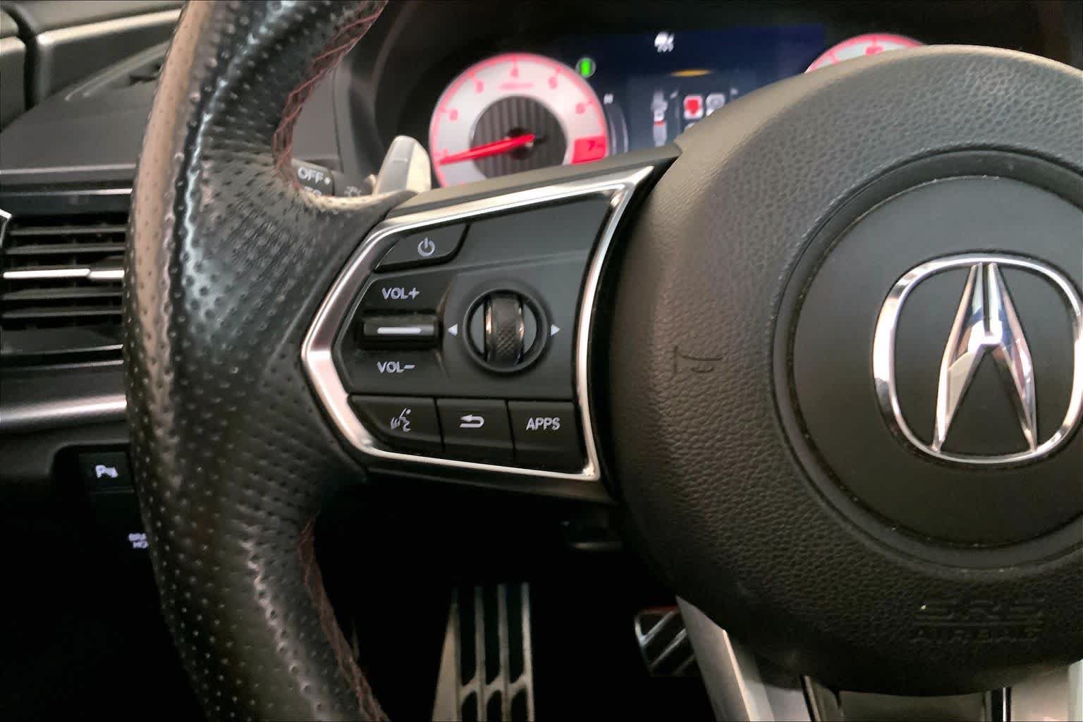 Used 2022 Platinum White Pearl Acura w/A-Spec Package image 24