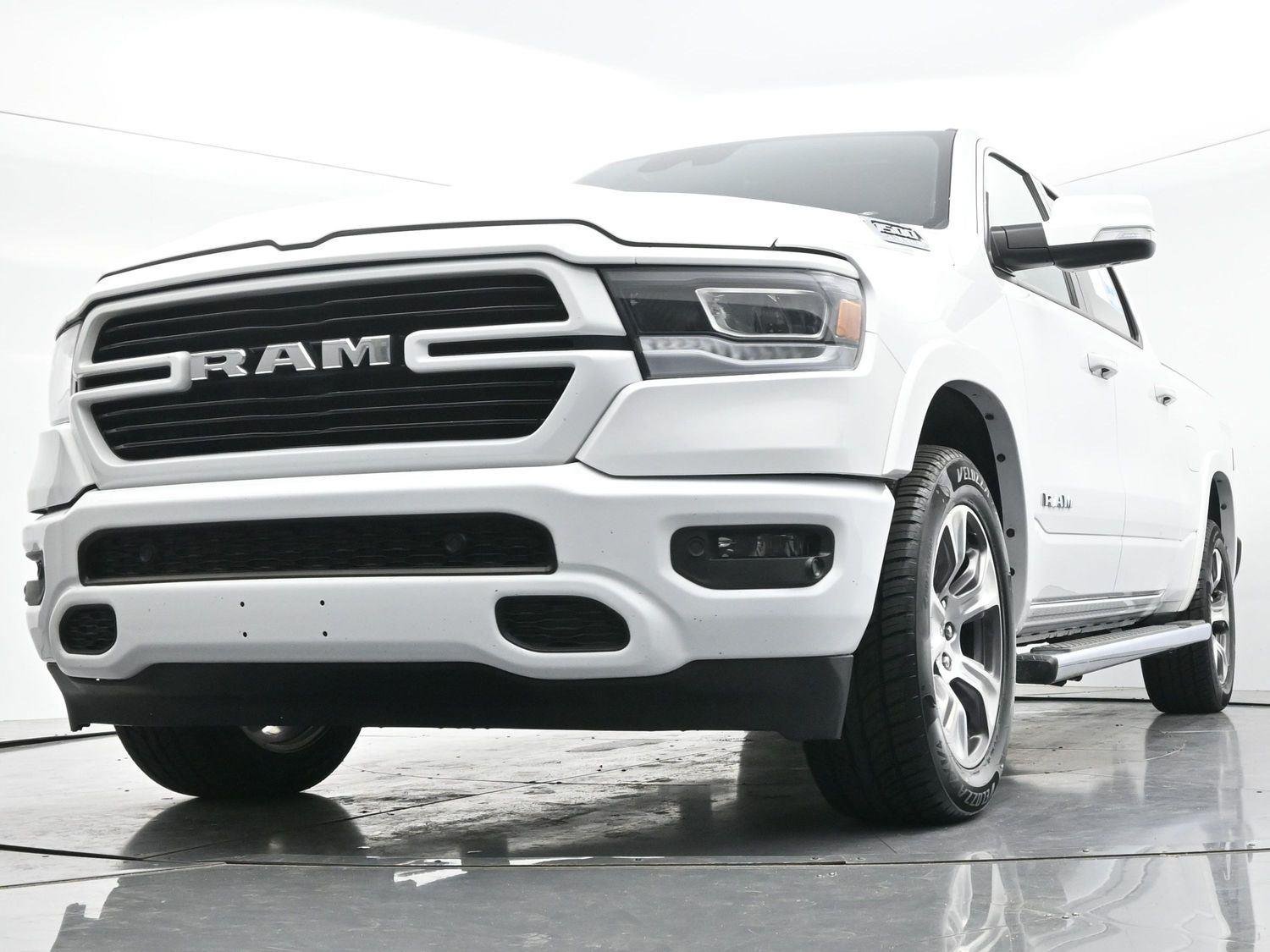 Used 2022 Bright White Clearcoat Ram Laramie image 49