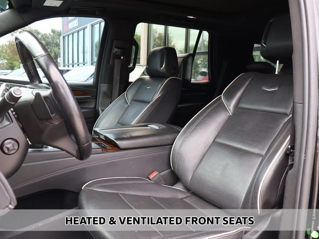 Used 2021 Black Cadillac Premium Luxury image 8