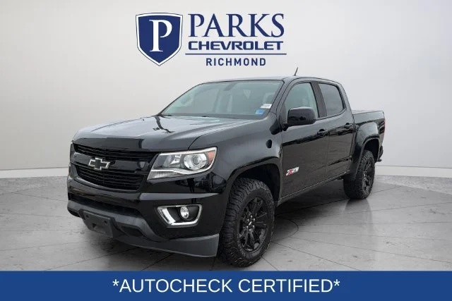 Certified Used 2018 BLACK Chevrolet 4WD Z71 image 3