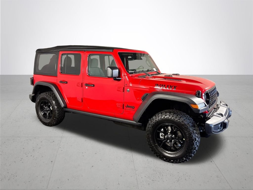 New 2026 Firecracker Red Clear-Coat Exterior Paint Jeep Willys image 4